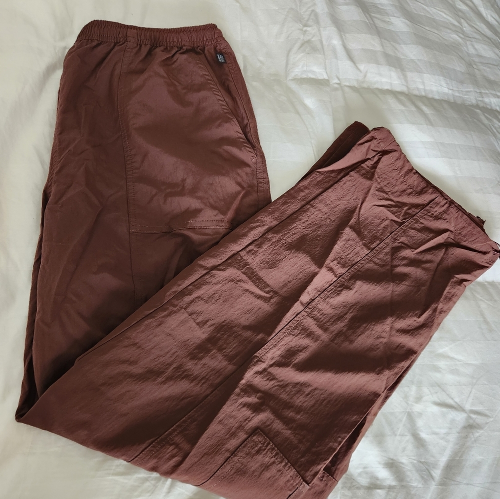 Cotton on brown cargo trouser brown pants medium